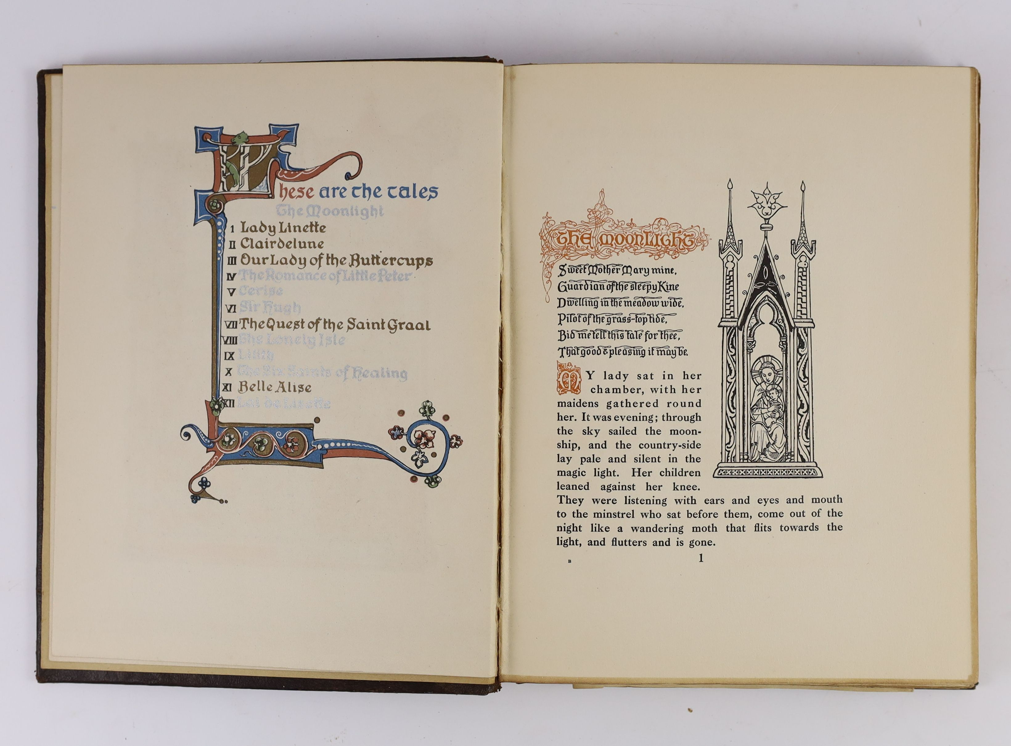 Allstree, Richard - The Whole Duty of Man, 8vo, rebound straight grained black morocco gilt, with engraved Royal Armorials frontis and title, adverts at end, R. Norton for Robert Pawlet, London, 1675 and West, Michael -